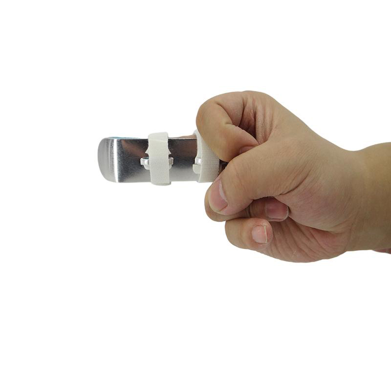 Manufacturer Aluminium Alloy Finger Splint Thumb Brace Support Fixation Sponge Soft