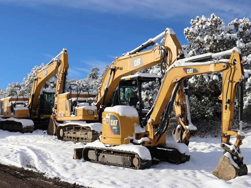 Winter maintenance tips for caterpillar excavators