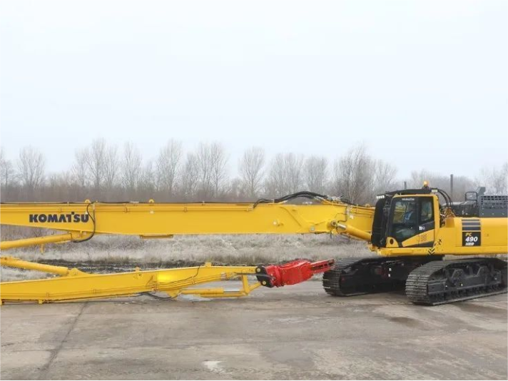 High Reach Demolition Crawler Excavator: PC490HRD-11