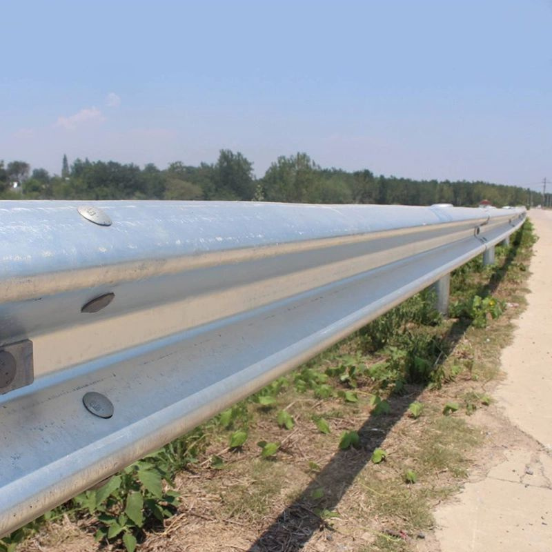 High Strength Q235 Q345 Steel Roadway Hot Dipped Galvanized Highway traffic barriers