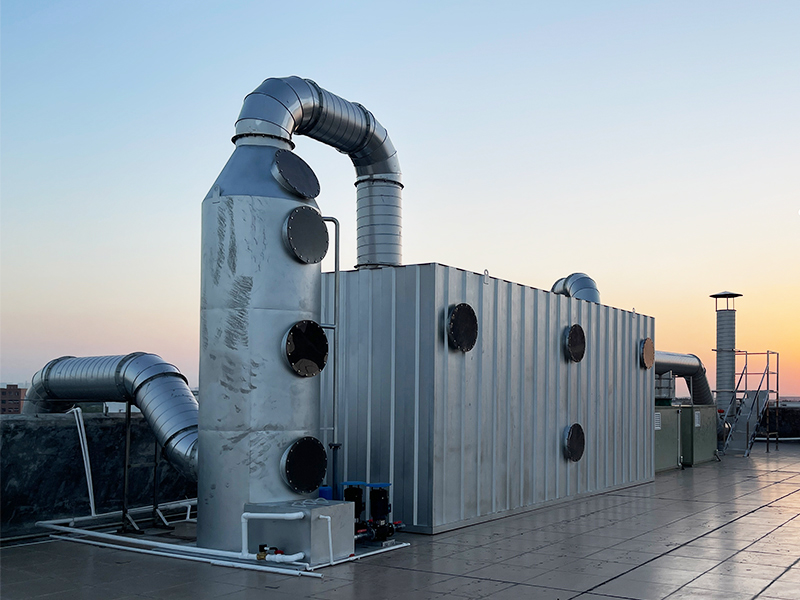 Sistem Rawatan Gas Sisa Biologi Peralatan Kawalan Bau Kumbahan