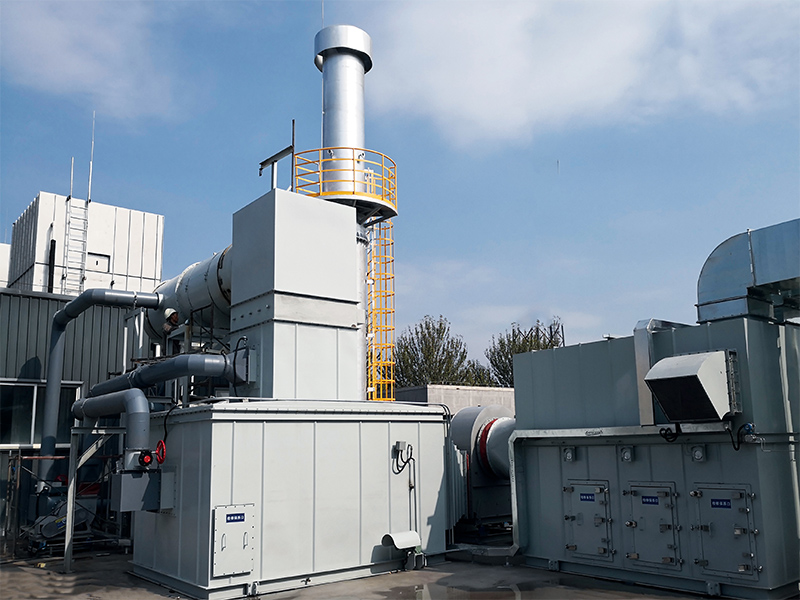 Zeolite Rotor Concentrator Equipment Machine VOCs Waste Gas Treatment System