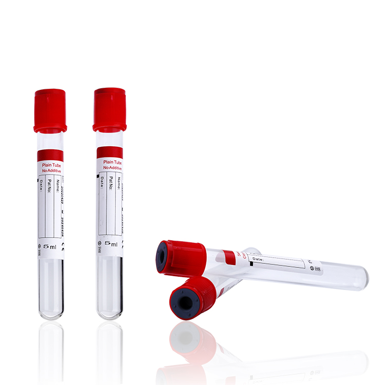 1-10ml No Additive Plain tube Vacuum Blood Collection Tube