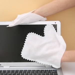 Household  Multi-functional Soft Non-woven Fabric Dust Removal Dusted Kitchen Disposable Cleaning Gloves For Dry Wet
