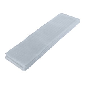 Eco-Friendly Disposable Microfiber Cleanroom Mop Pad 18*5 inch