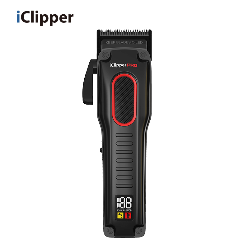 IClipper-K78 Detachable Blade Professional Brushless Motor Hair Clipper na may DLC Blade