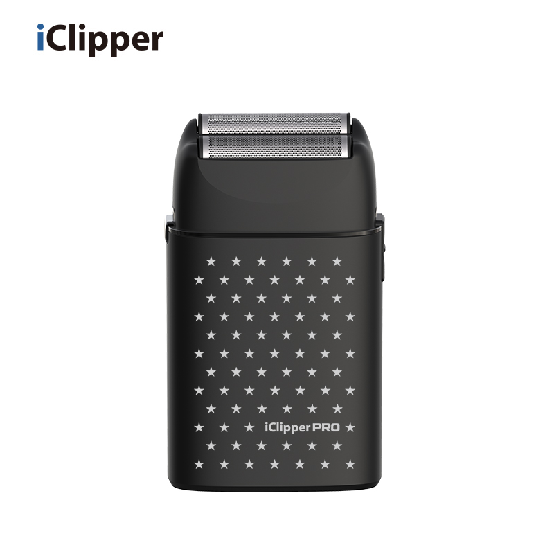 IClipper-TX7 بریښنایی ریچارج وړ نارینه سفر بریښنایی فلزي ویښتان شیور ږیره شیور ورق شیور