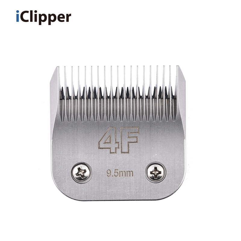 Iclipper A5 შინაური ცხოველების თმის საჭრელი მოხსნადი ლითონის დანა ზომით 3F 4F 5F 7F 10#