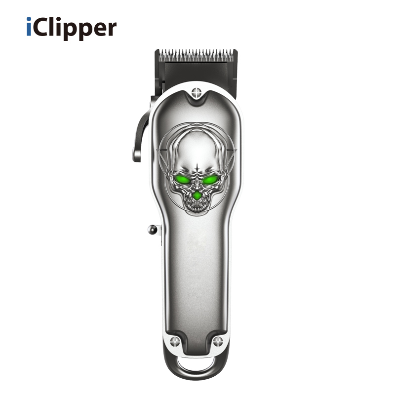 IClipper-K6 Професионален метален бербер користи електричен тример за коса што се полни