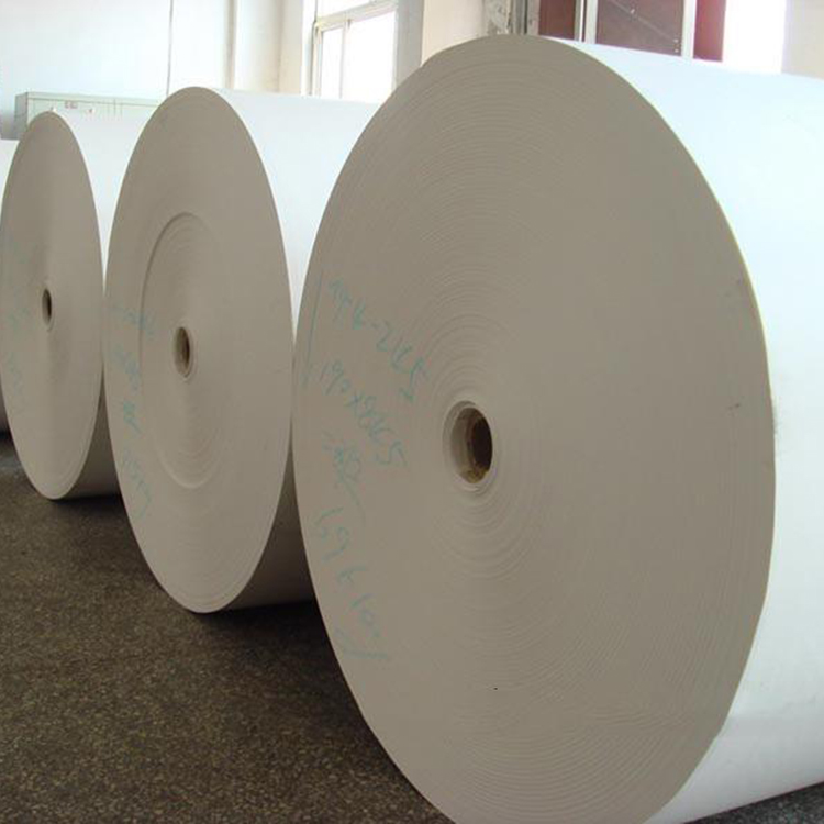 OEM / ODM-leveransier Oanpaste grutte houtfrij offsetpapier uncoated rol offsetpapier gruthannel