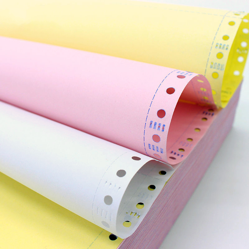 Supply ODM CB/CFB/CF Colored Carbonless Copy Paper for Bank Receipt