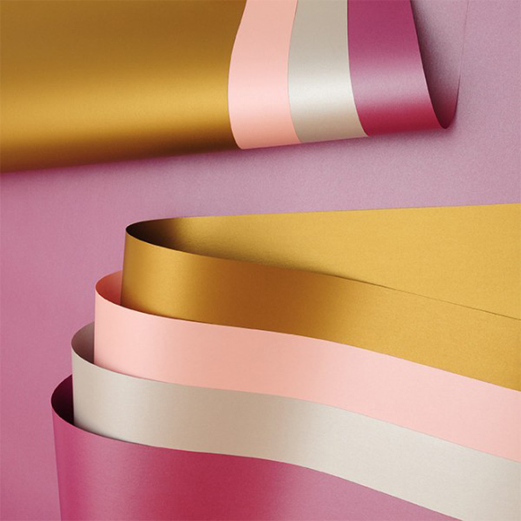 Wholesale muliti-color metallic wrapping  paper