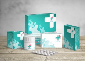 Блистер-таблетка-капсула-медицина-упаковка-мокуп