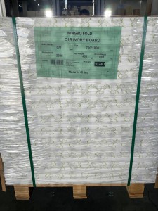 Warmverkopende APP Ningbo Fold C1S Folding Box Board