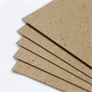 Reciklirani testliner papir sa smeđom poleđinom proizveden u Kini