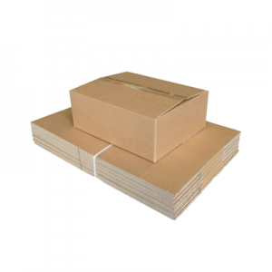 Кутија за пакување со кутии од брановидна хартија со врвен квалитет на големо со рециклирана приспособена лого