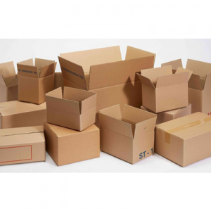 Boîte d'emballage de boîte de papier ondulé imprimé par logo personnalisé recyclé en gros de qualité supérieure en Chine