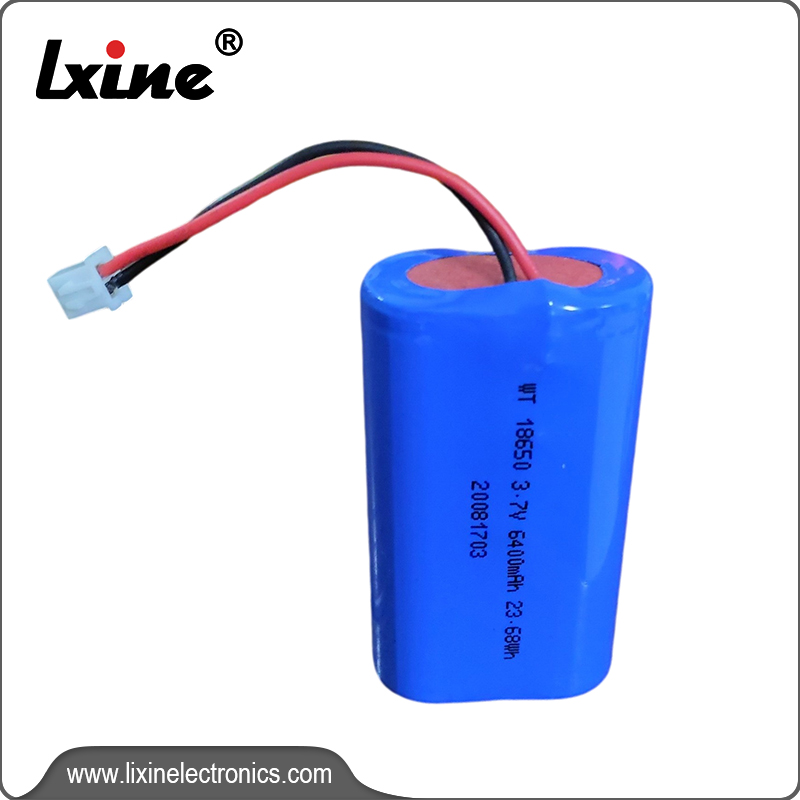 Li-batterij -LX-18650 6400mAh 3,7V