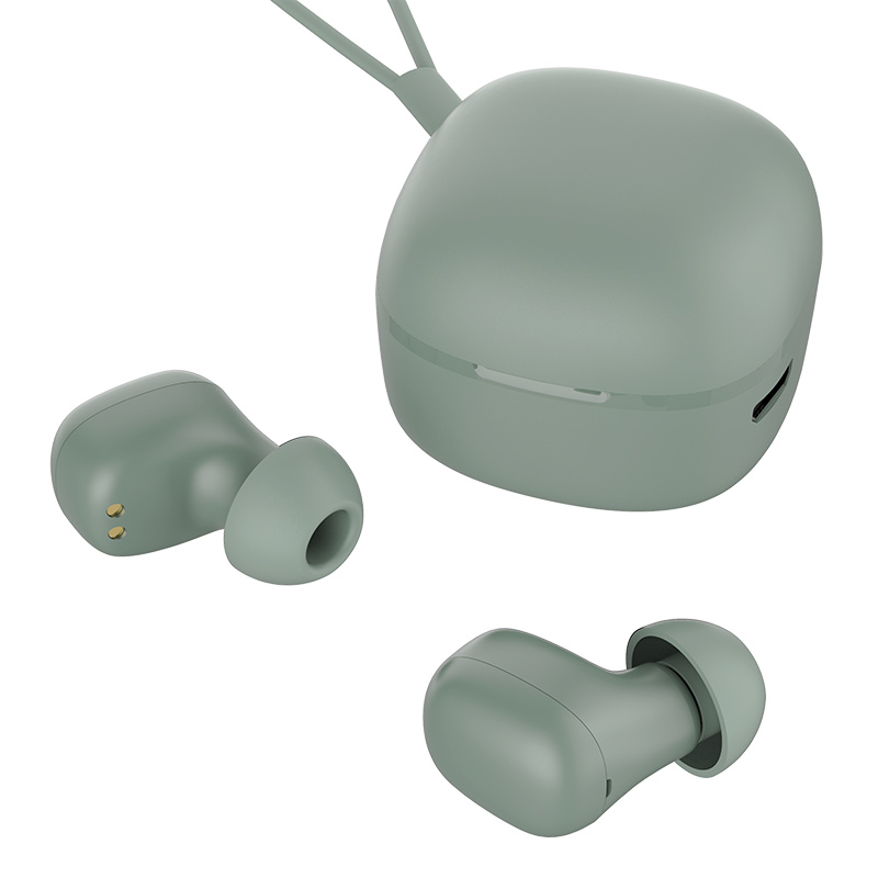 Super Mini Smallest Bluetooth TWS Earbuds with type C Charging Port Q3