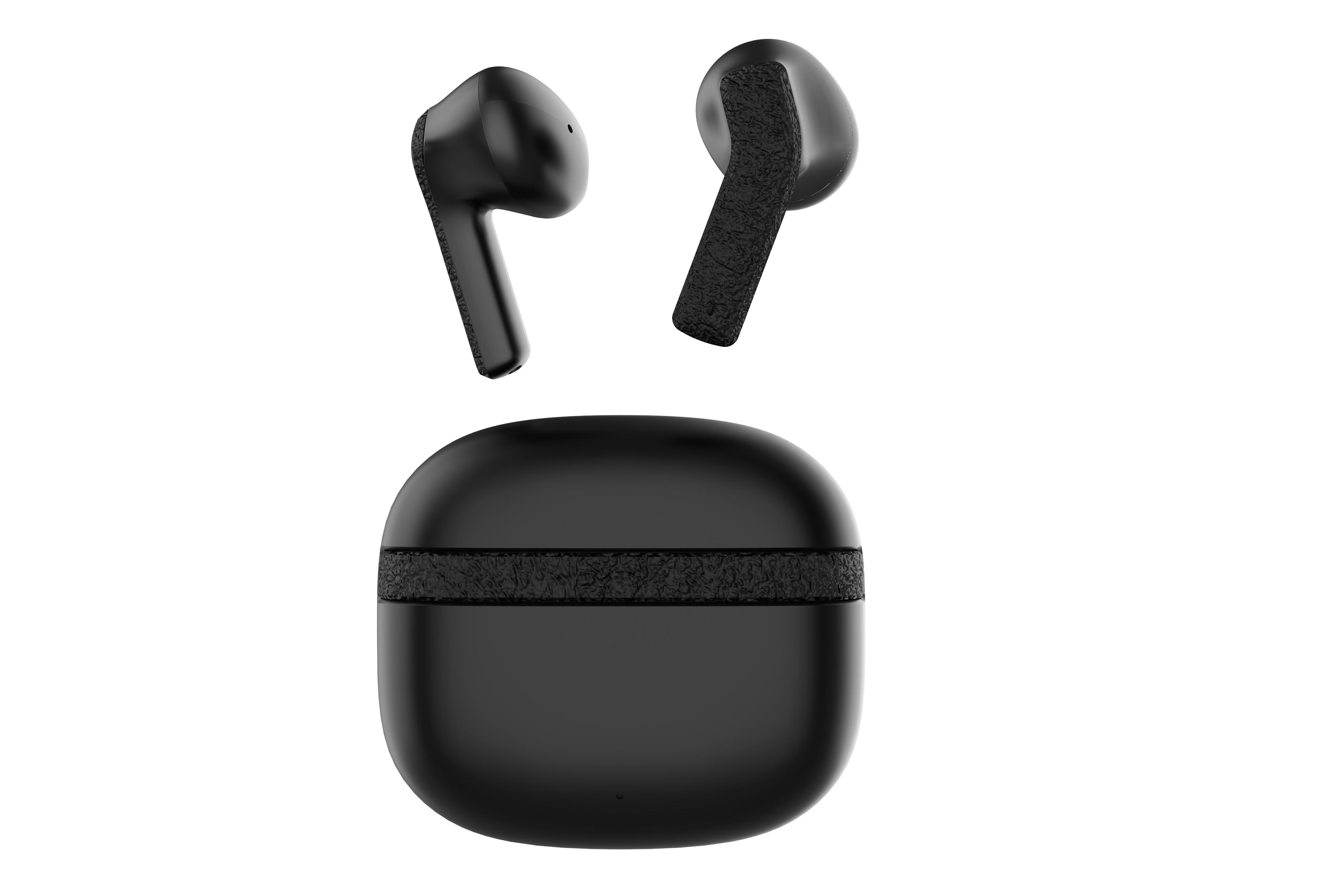 Air pod Style Half In Ear Earbuds True Wireless