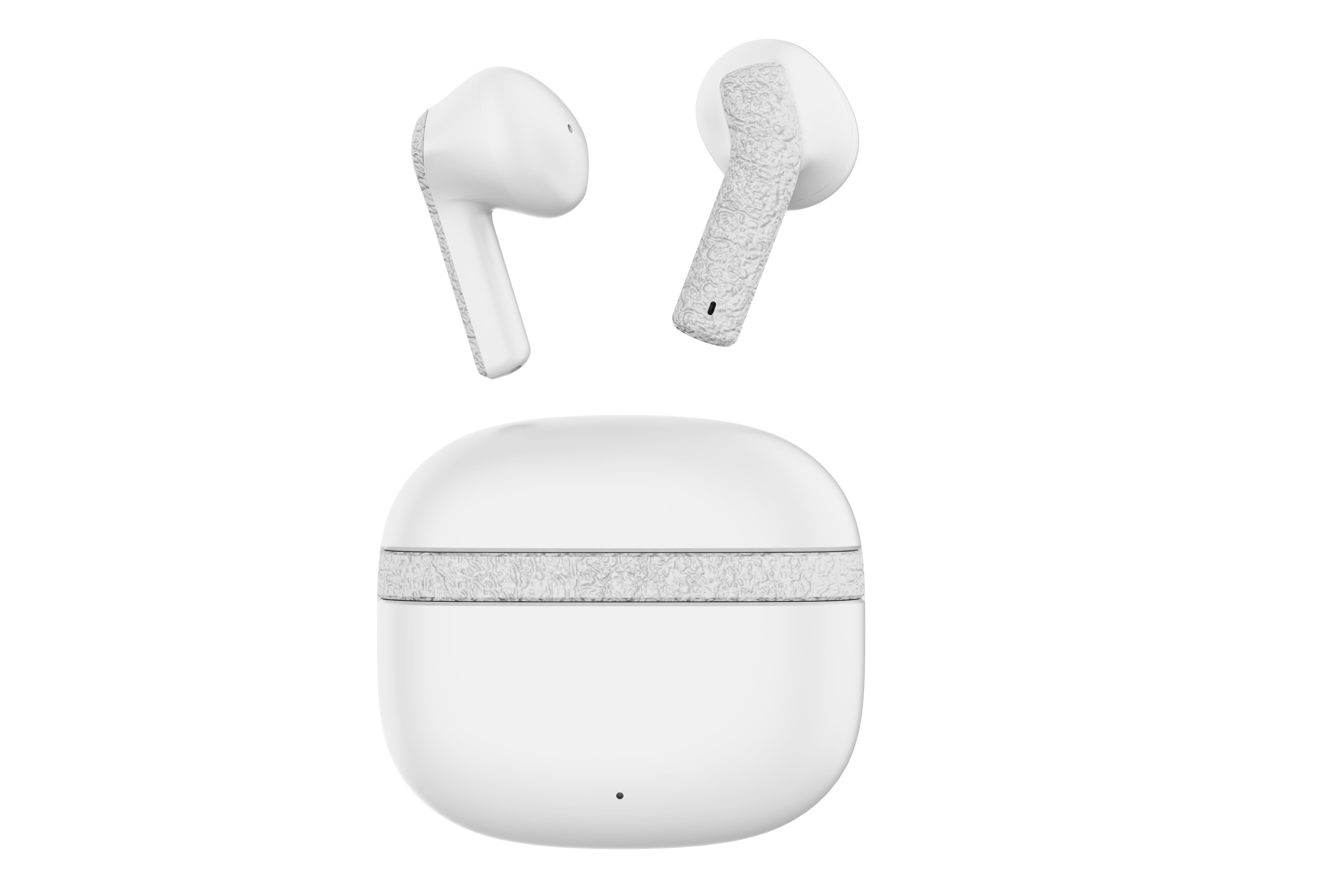 Air pod Style Half In Earbuds True Wireless