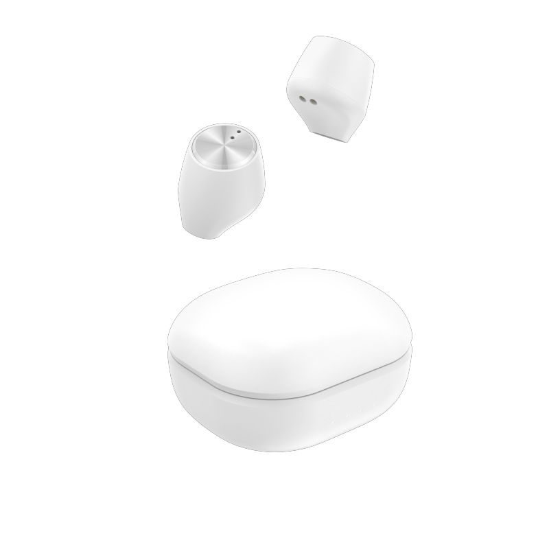 Mini-écouteurs TWS de style haricot à moitié intra-auriculaire