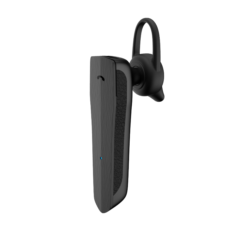 Enkelzijdige draadloze Bluetooth-headset voor verbinding met mobiele apparaten en softphone/pc