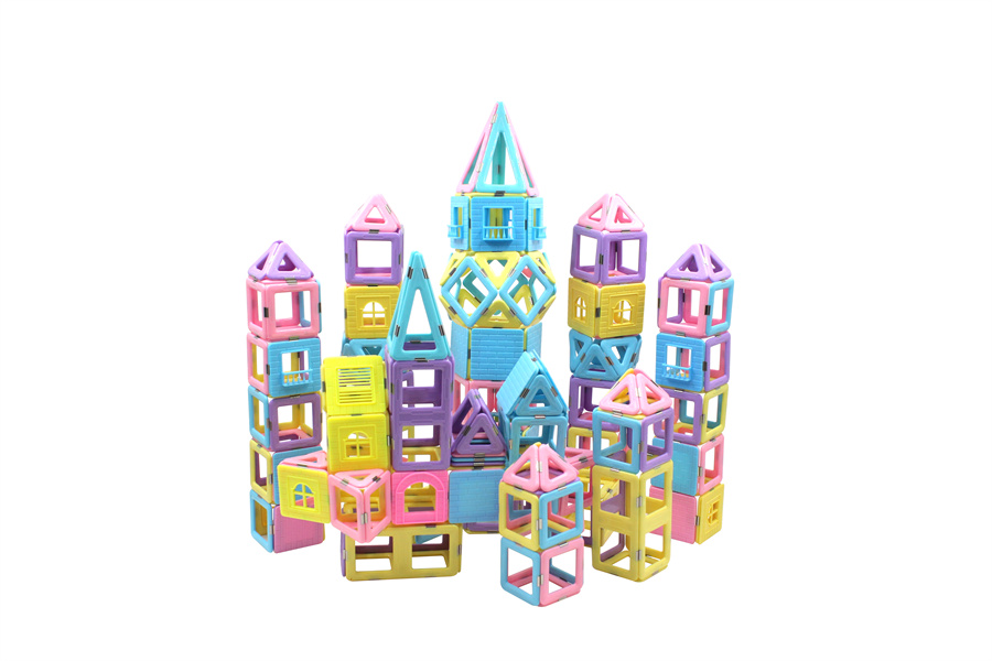 Castle Magnet Toy Building Block Magnetic Tiles fo0046jg