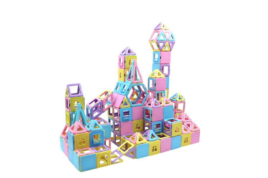 Castle Magnet Toy Building Block Magnetic Tiles fo0057x0