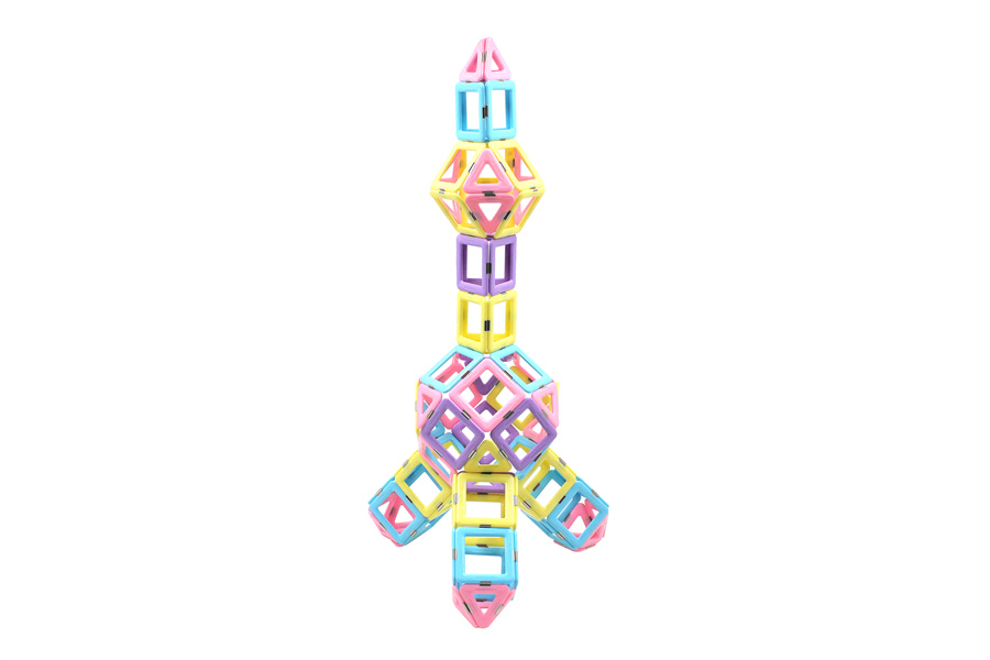 Castle Magnet Toy Building Block Magnetic Tiles fo006mt5
