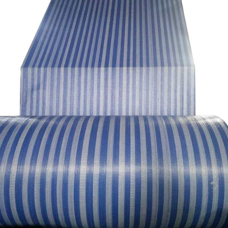 Best Selling Blue And White Striped Poly Tarp Roll For Thailand、Myanmar, Hong Kong, Taiwan