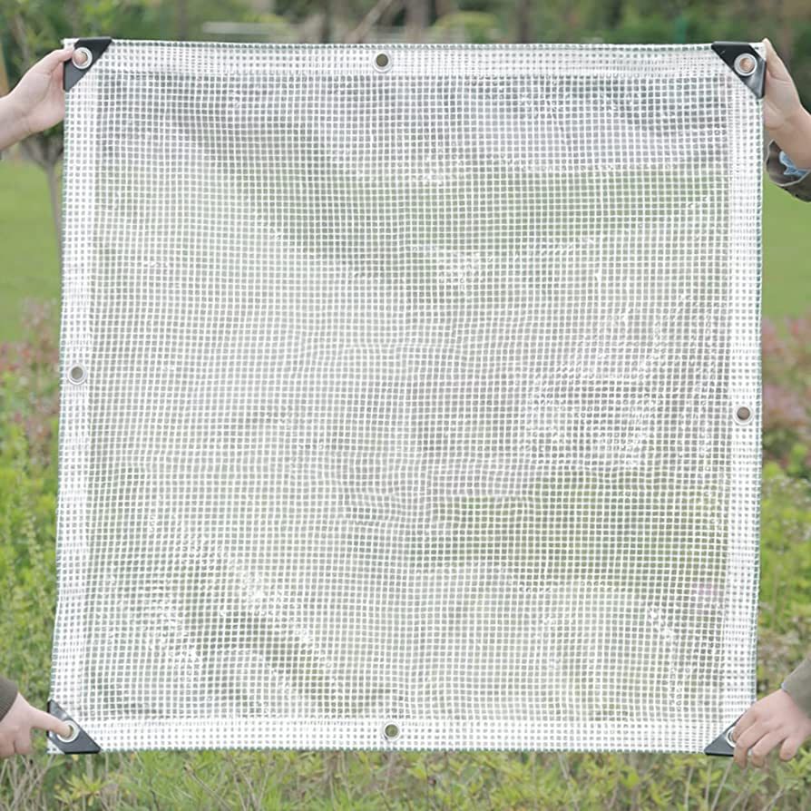 Clear leno tarps greenhouse tarp